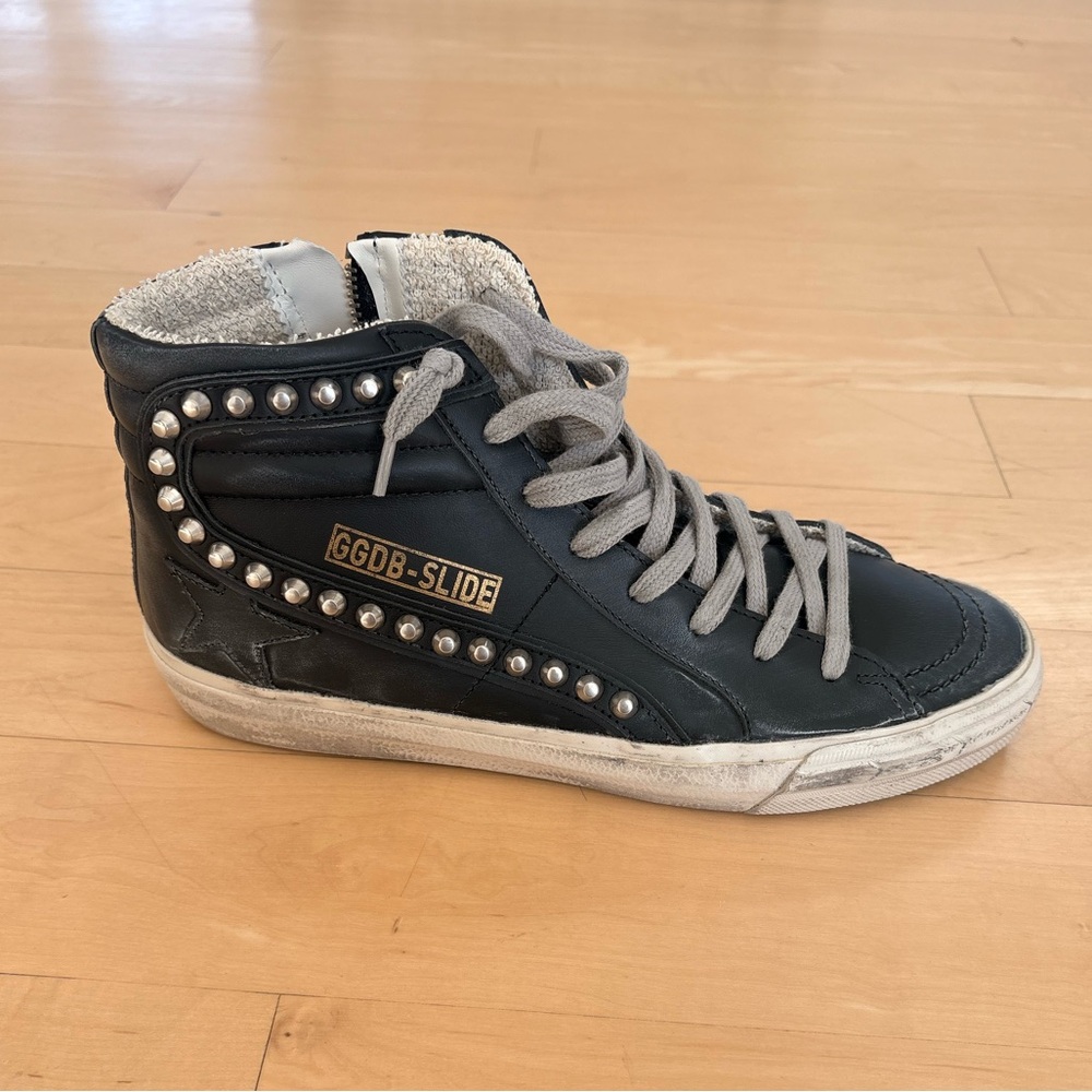Golden Goose Slide with Studs